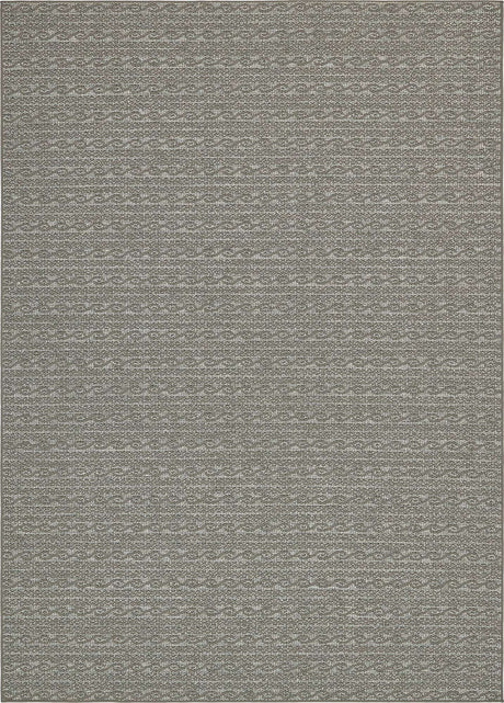 Gray 8' x 11' 4 Outdoor Modern Rectangle Area Rug Weather Resistant for Patio, Deck, Terrace, Balcony, Porch 100% Polypropylene Modern Outside Carpet for Sale at Rug Engine