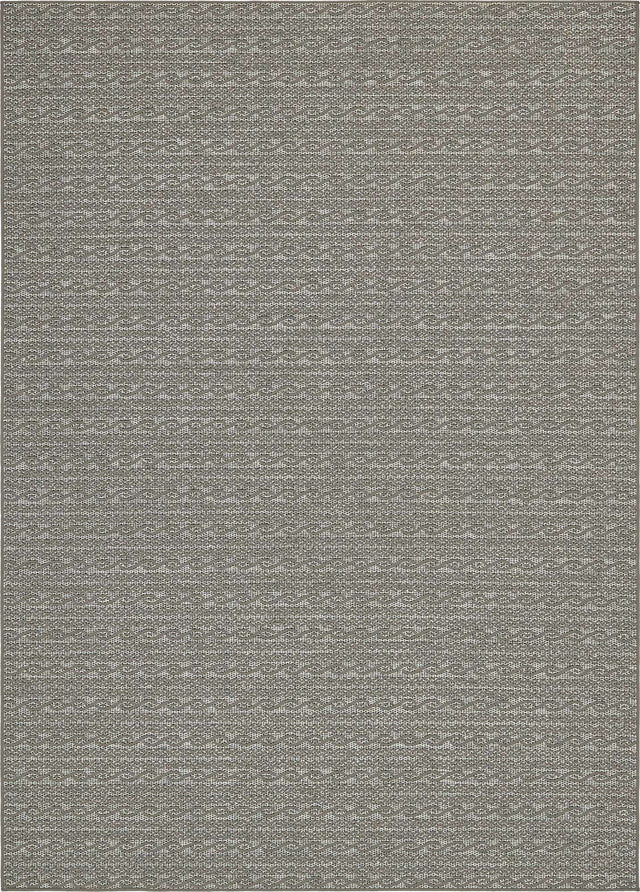 Gray 8' x 11' 4 Outdoor Modern Rectangle Area Rug Weather Resistant for Patio, Deck, Terrace, Balcony, Porch 100% Polypropylene Modern Outside Carpet for Sale at Rug Engine