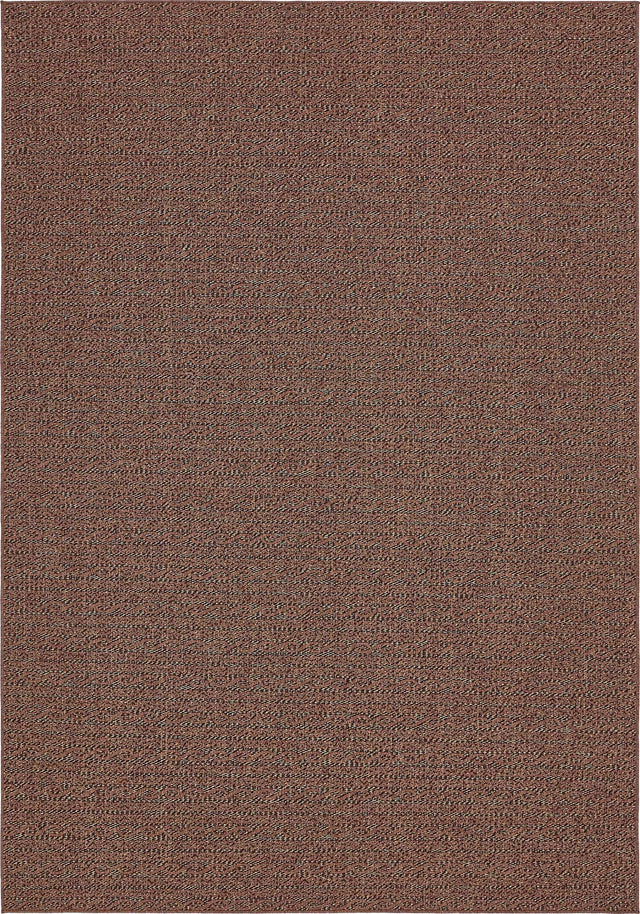 Brown 8' x 11' 4 Outdoor Modern Rectangle Area Rug Weather Resistant for Patio, Deck, Terrace, Balcony, Porch 100% Polypropylene Modern Outside Carpet for Sale at Rug Engine