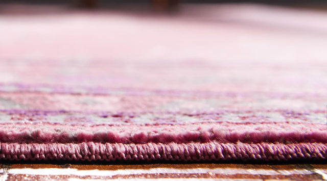 Pink 2' 7 x 10' Austin Runner Area Rug 100% Polyester Durable Cotton Backing Living Dining Room Bedroom Office Vintage Decor Carpet for Sale at Rug Engine