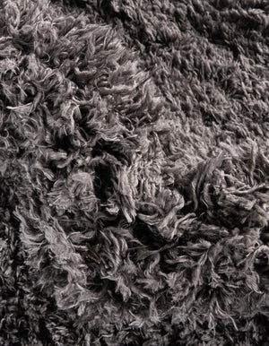 Slate 2' x 6' 1 Marilyn Monroe Opulence Shag Runner Area Rug Thick Soft Touch Fluffy & Plush Shaggy Pile
