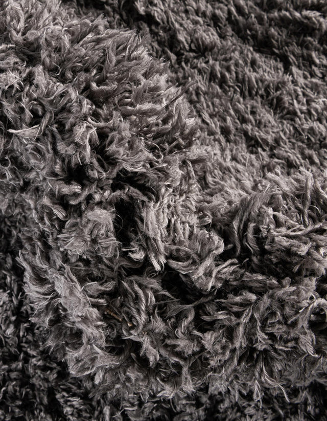 Slate 2' x 6' 1 Marilyn Monroe Opulence Shag Runner Area Rug Thick Soft Touch Fluffy & Plush Shaggy Pile