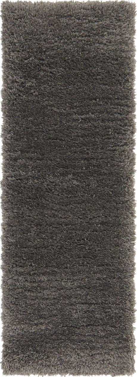 Slate 2' x 6' 1 Marilyn Monroe Opulence Shag Runner Area Rug Thick Soft Touch Fluffy & Plush Shaggy Pile