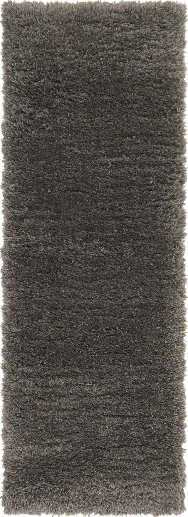 Slate 2' x 6' 1 Marilyn Monroe Opulence Shag Runner Area Rug Thick Soft Touch Fluffy & Plush Shaggy Pile
