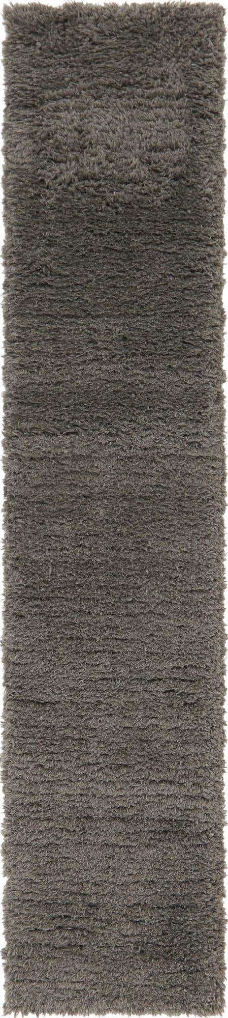 Slate 2' x 10' Marilyn Monroe Opulence Shag Runner Area Rug Thick Soft Touch Fluffy & Plush Shaggy Pile