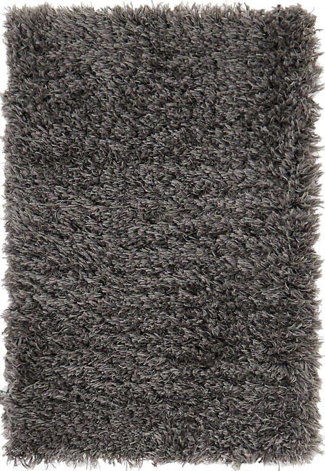 Slate 2' x 3' Marilyn Monroe Opulence Shag Rectangle Area Rug Thick Soft Touch Fluffy & Plush Shaggy Pile