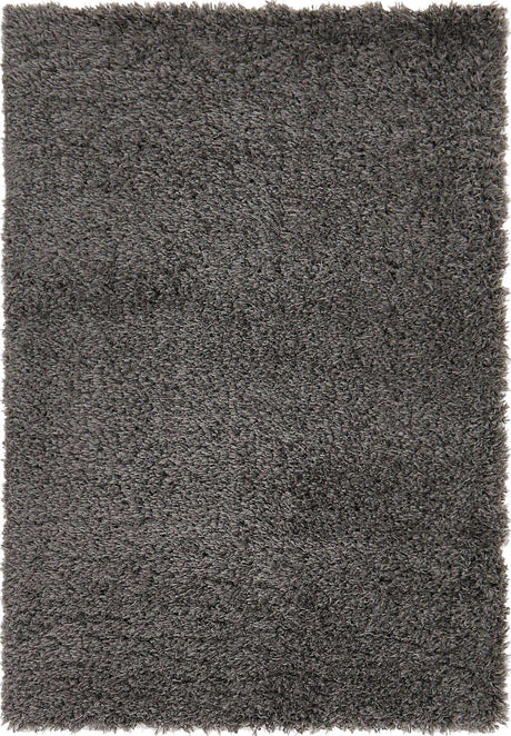 Slate 4' 1 x 6' 1 Marilyn Monroe Opulence Shag Rectangle Area Rug Thick Soft Touch Fluffy & Plush Shaggy Pile