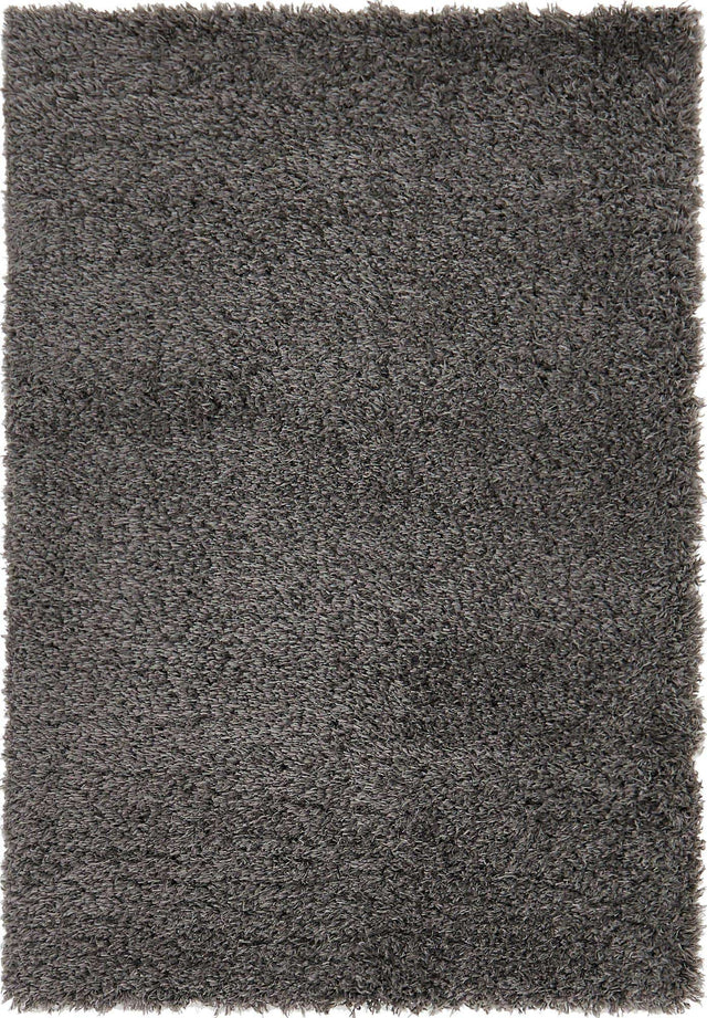 Slate 4' 1 x 6' 1 Marilyn Monroe Opulence Shag Rectangle Area Rug Thick Soft Touch Fluffy & Plush Shaggy Pile