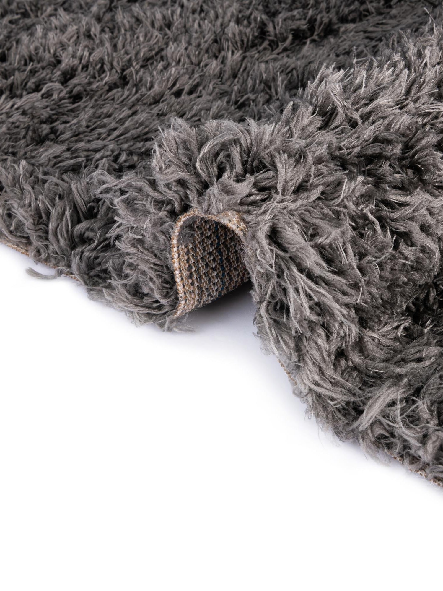 Slate 9' x 12' Marilyn Monroe Opulence Shag Rectangle Area Rug Thick Soft Touch Fluffy & Plush Shaggy Pile 100% Polyester Carpet for Living, Dining, Bedroom, Office for Sale at Rug Engine