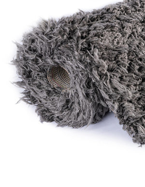 Slate 6' x 9' Marilyn Monroe Opulence Shag Rectangle Area Rug Thick Soft Touch Fluffy & Plush Shaggy Pile