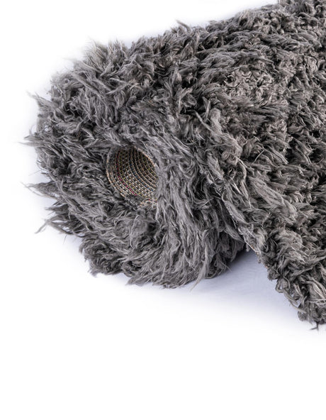 Slate 6' x 9' Marilyn Monroe Opulence Shag Rectangle Area Rug Thick Soft Touch Fluffy & Plush Shaggy Pile