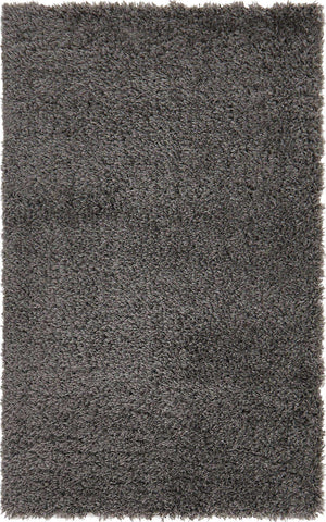 Slate 5' 1 x 8' Marilyn Monroe Opulence Shag Rectangle Area Rug Thick Soft Touch Fluffy & Plush Shaggy Pile