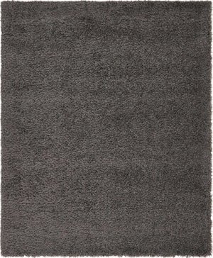 Slate 8' x 10' Marilyn Monroe Opulence Shag Rectangle Area Rug Thick Soft Touch Fluffy & Plush Shaggy Pile