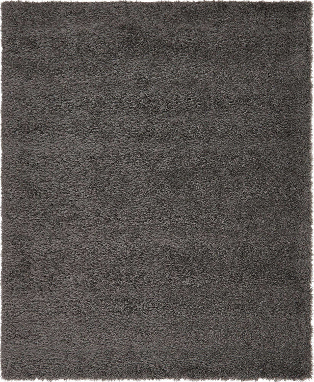 Slate 8' x 10' Marilyn Monroe Opulence Shag Rectangle Area Rug Thick Soft Touch Fluffy & Plush Shaggy Pile