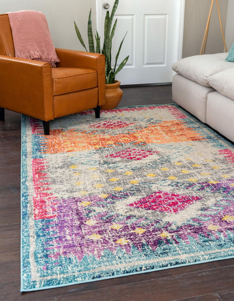 Multicolor 10' 6 x 16' 5 Vita Rectangle Area Rug