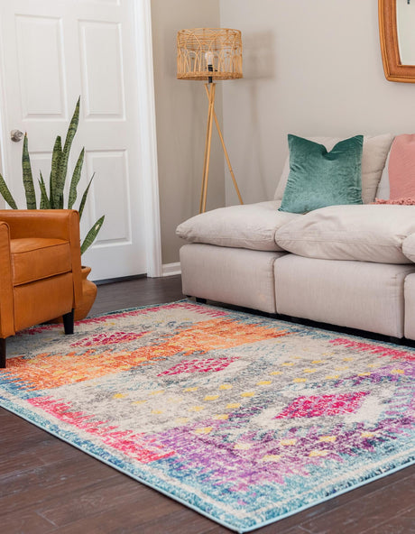 Multicolor 10' 6 x 16' 5 Vita Rectangle Area Rug