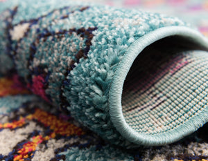 Turquoise 10' 6 x 16' 5 Sedona Rectangle Area Rug