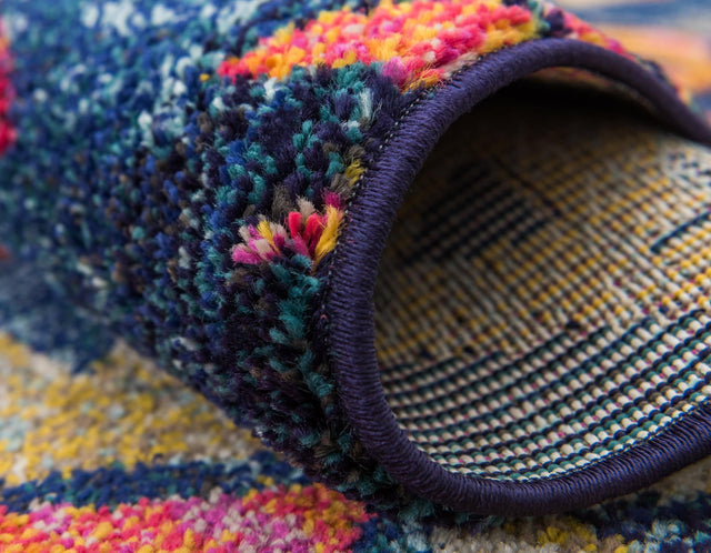 Navy Blue 6' 1 x 6' 1 Sedona Round Area Rug