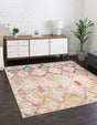 Beige 6' 1 x 6' 1 Sedona Square Area Rug