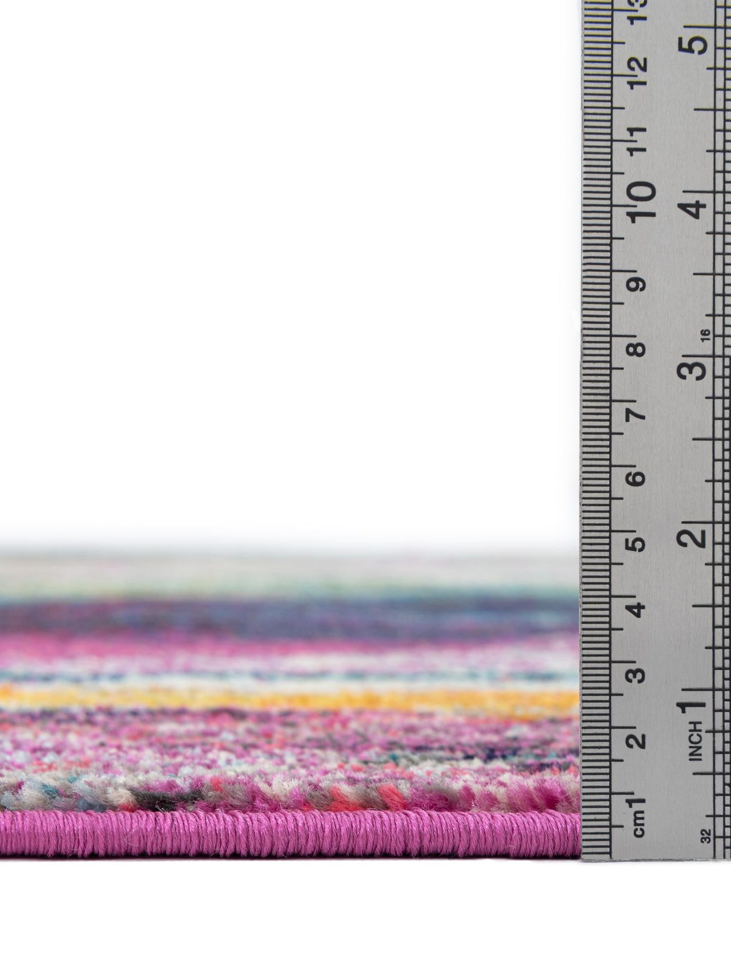 Multicolor 4' 1 x 6' 1 Chromatic Rectangle Area Rug 100% Polypropylene With Cotton Backing Abstract Modern Colorful Carpet Mat for Home Decor & Interior Design for Sale at Rug Engine