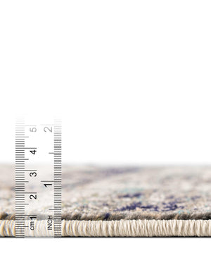 Gray 2' 2 x 6' 9 Chromatic Runner Area Rug 100% Polypropylene With Cotton Backing Abstract Modern Colorful Carpet Mat for Home Decor & Interior Design for Sale at Rug Engine