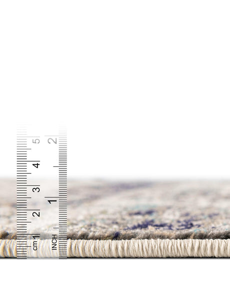 Gray 2' 2 x 6' 9 Chromatic Runner Area Rug 100% Polypropylene With Cotton Backing Abstract Modern Colorful Carpet Mat for Home Decor & Interior Design for Sale at Rug Engine