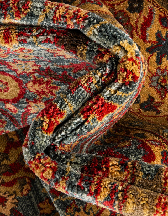 Blue 2' 7 x 10' Edinburgh Runner Area Rug 100% Polypropylene Easy Clean With Cotton Backing Traditional Classic Design Carpet for Living, Dining Room, Office for Sale at Rug Engine