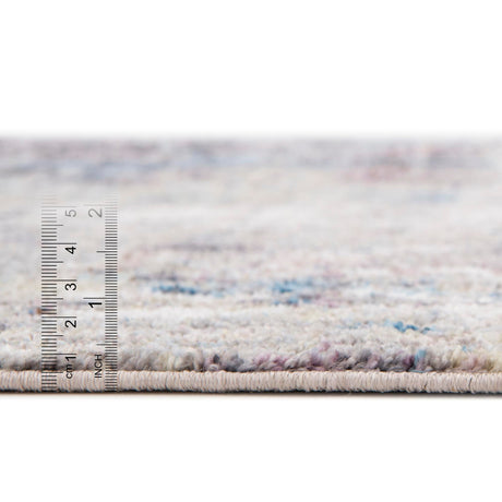 Multicolor 5' 1 x 8' Jill Zarin Downtown Rectangle Area Rug 100% Polyester (Space-Dyed Yarn) Abstract Modern Colorful Vivid Carpet for Home Interior Design for Sale at Rug Engine