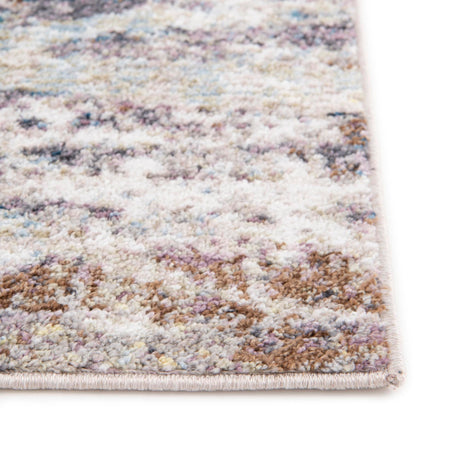 Multicolor 5' 1 x 8' Jill Zarin Downtown Rectangle Area Rug 100% Polyester (Space-Dyed Yarn) Abstract Modern Colorful Vivid Carpet for Home Interior Design for Sale at Rug Engine