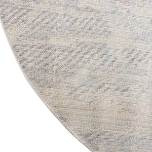 Multicolor 5' 3 x 5' 3 Jill Zarin Downtown Round Area Rug 100% Polyester (Space-Dyed Yarn) Abstract Modern Colorful Vivid Carpet for Home Interior Design for Sale at Rug Engine