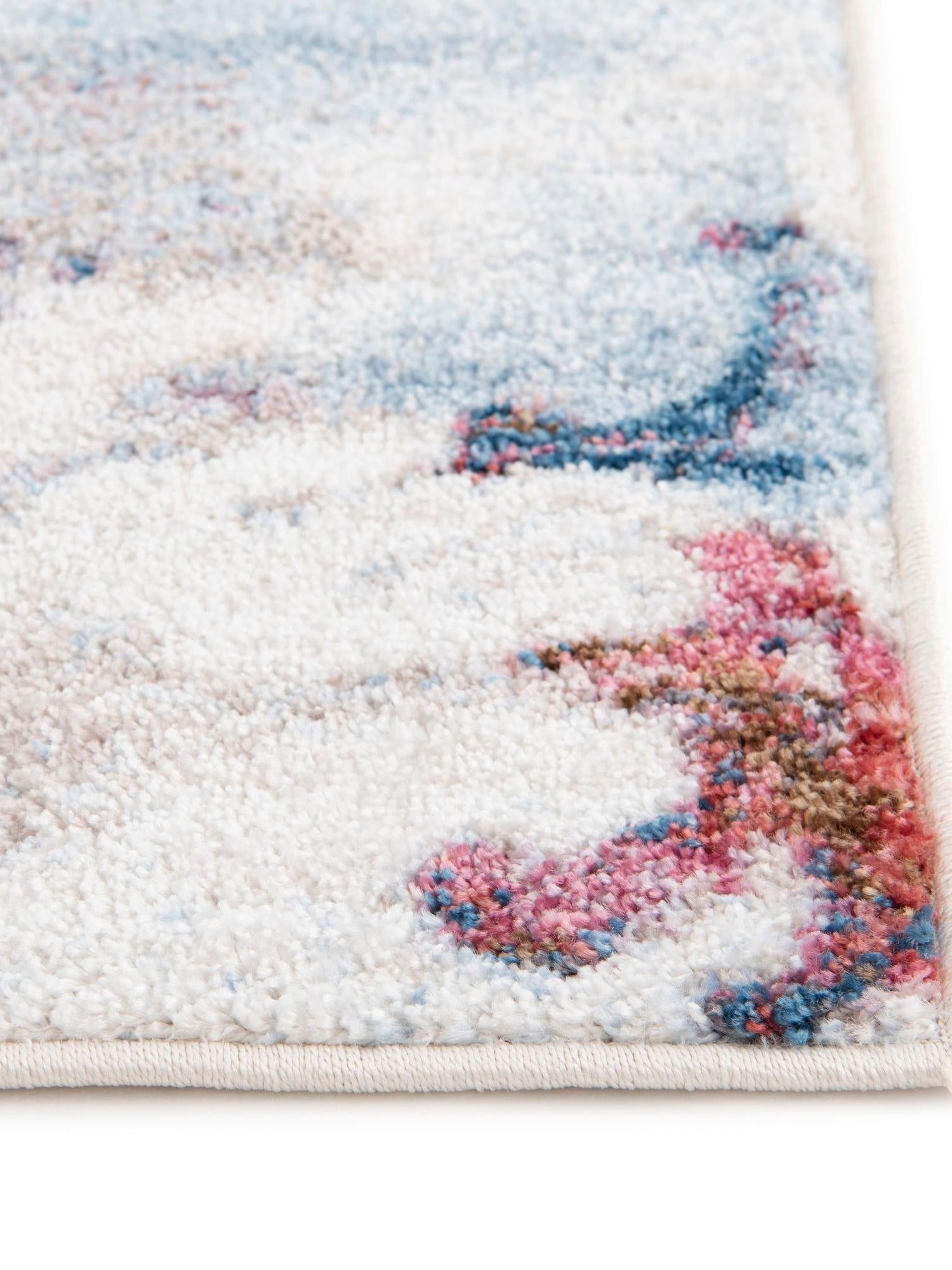 Multicolor 2' 7 x 10' Jill Zarin Downtown Runner Area Rug 100% Polyester (Space-Dyed Yarn) Abstract Modern Colorful Vivid Carpet for Home Interior Design for Sale at Rug Engine