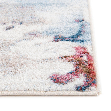 Multicolor 2' 7 x 10' Jill Zarin Downtown Runner Area Rug 100% Polyester (Space-Dyed Yarn) Abstract Modern Colorful Vivid Carpet for Home Interior Design for Sale at Rug Engine