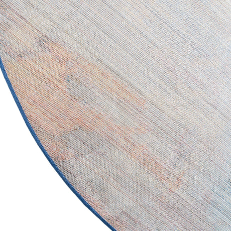 Multicolor 5' 3 x 5' 3 Jill Zarin Downtown Round Area Rug 100% Polyester (Space-Dyed Yarn) Abstract Modern Colorful Vivid Carpet for Home Interior Design for Sale at Rug Engine