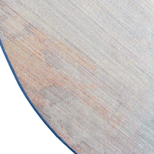 Multicolor 5' 3 x 5' 3 Jill Zarin Downtown Round Area Rug 100% Polyester (Space-Dyed Yarn) Abstract Modern Colorful Vivid Carpet for Home Interior Design for Sale at Rug Engine