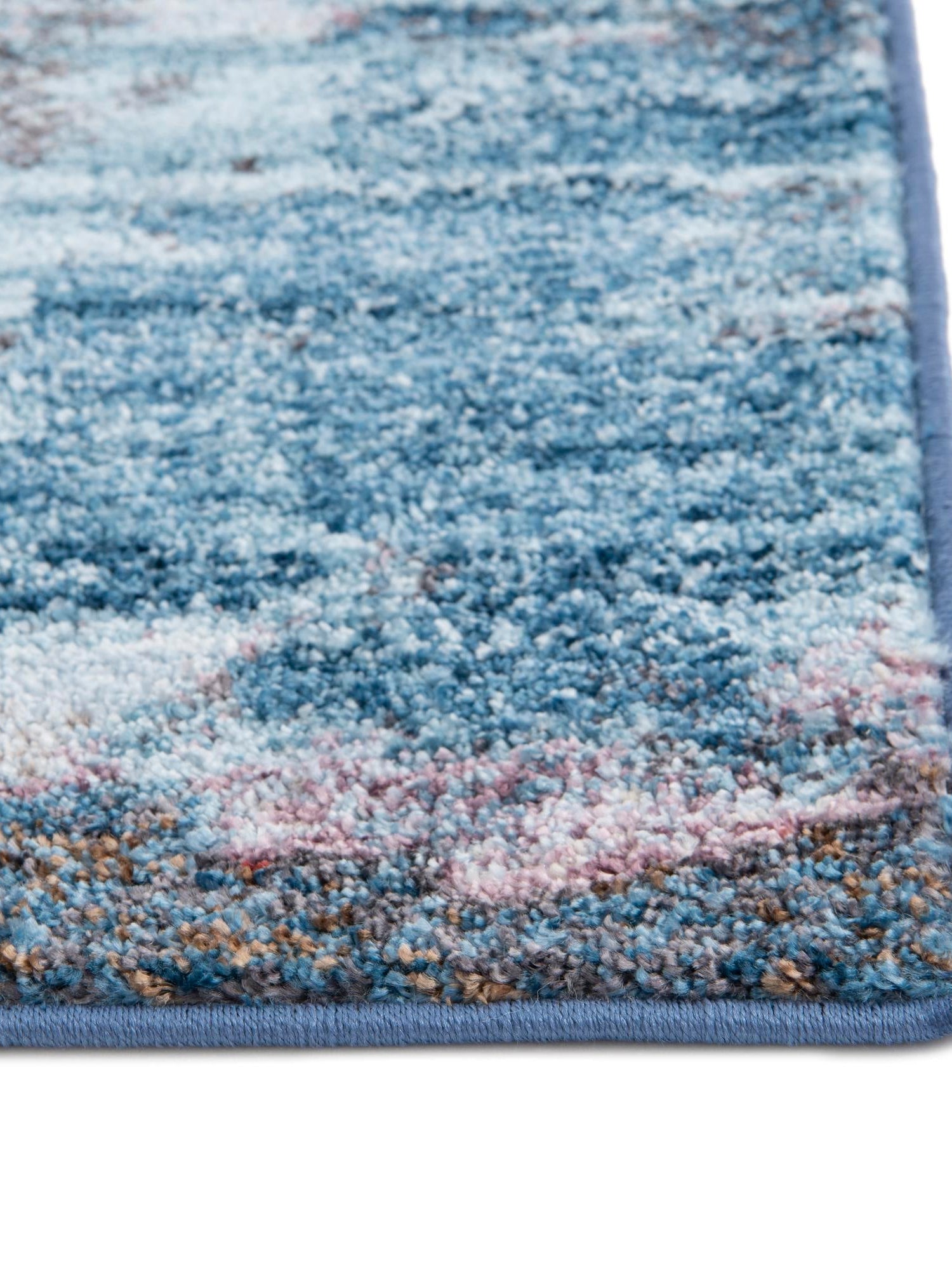 Multicolor 2' x 8' Jill Zarin Downtown Runner Area Rug 100% Polyester (Space-Dyed Yarn) Abstract Modern Colorful Vivid Carpet for Home Interior Design for Sale at Rug Engine