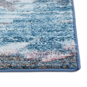 Multicolor 2' x 8' Jill Zarin Downtown Runner Area Rug 100% Polyester (Space-Dyed Yarn) Abstract Modern Colorful Vivid Carpet for Home Interior Design for Sale at Rug Engine