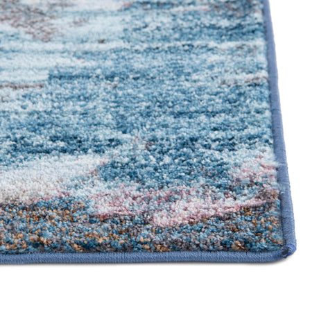 Multicolor 2' x 8' Jill Zarin Downtown Runner Area Rug 100% Polyester (Space-Dyed Yarn) Abstract Modern Colorful Vivid Carpet for Home Interior Design for Sale at Rug Engine