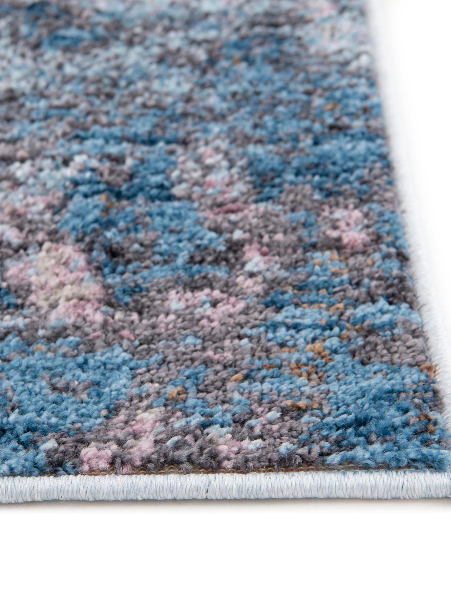 Multicolor 2' x 8' Jill Zarin Downtown Runner Area Rug 100% Polyester (Space-Dyed Yarn) Abstract Modern Colorful Vivid Carpet for Home Interior Design for Sale at Rug Engine