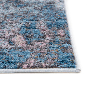 Multicolor 2' x 8' Jill Zarin Downtown Runner Area Rug 100% Polyester (Space-Dyed Yarn) Abstract Modern Colorful Vivid Carpet for Home Interior Design for Sale at Rug Engine