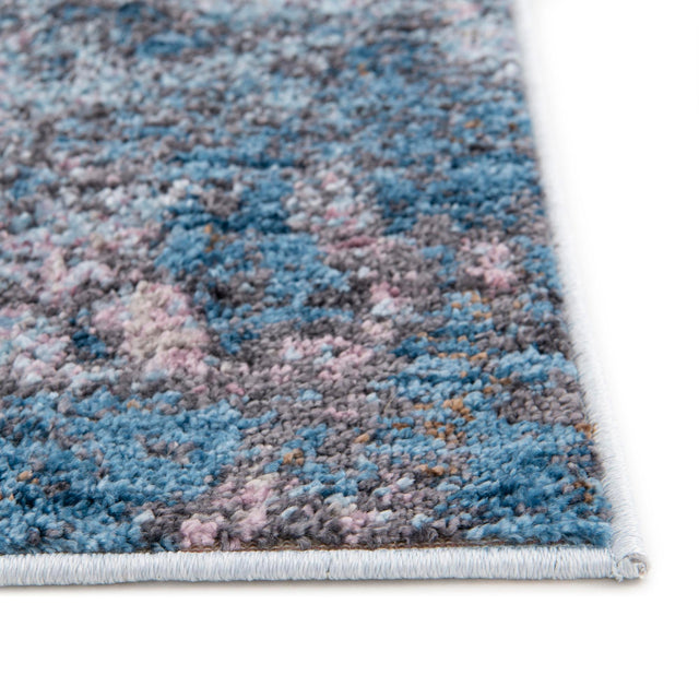 Multicolor 2' x 8' Jill Zarin Downtown Runner Area Rug 100% Polyester (Space-Dyed Yarn) Abstract Modern Colorful Vivid Carpet for Home Interior Design for Sale at Rug Engine
