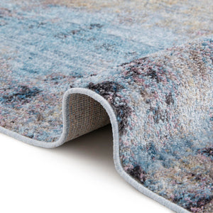 Multicolor 2' x 8' Jill Zarin Downtown Runner Area Rug 100% Polyester (Space-Dyed Yarn) Abstract Modern Colorful Vivid Carpet for Home Interior Design for Sale at Rug Engine