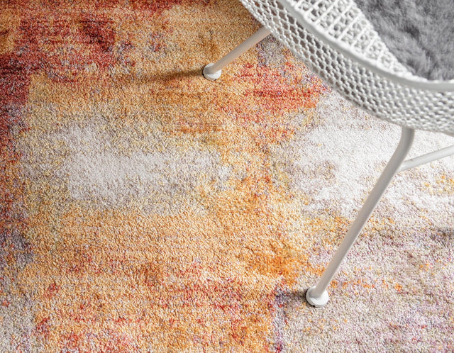 Multicolor 9' x 12' 2 Jill Zarin Downtown Rectangle Area Rug 100% Polyester (Space-Dyed Yarn) Abstract Modern Colorful Vivid Carpet for Home Interior Design for Sale at Rug Engine