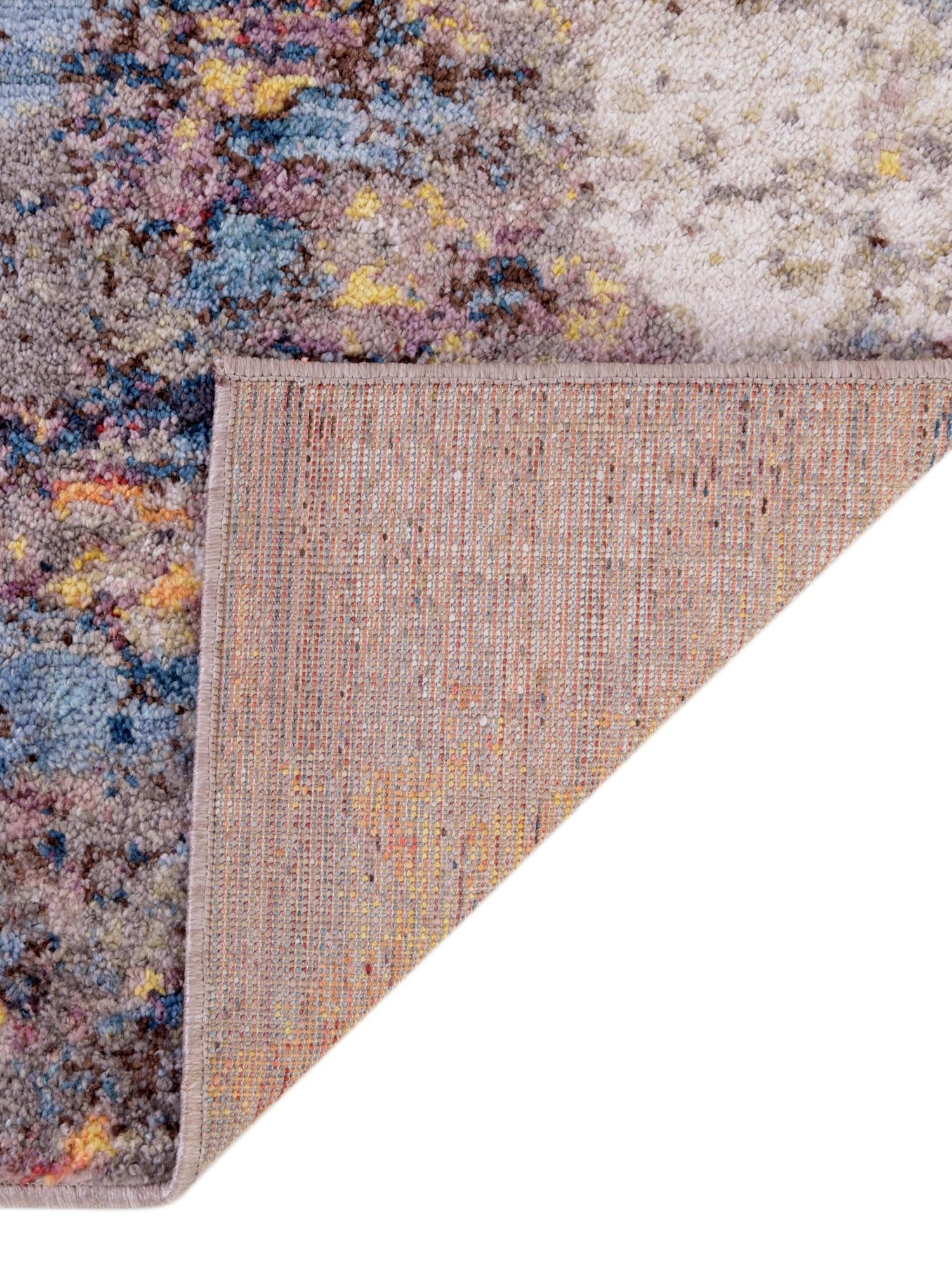 Multicolor 8' x 10' Jill Zarin Downtown Rectangle Area Rug 100% Polyester (Space-Dyed Yarn) Abstract Modern Colorful Vivid Carpet for Home Interior Design for Sale at Rug Engine