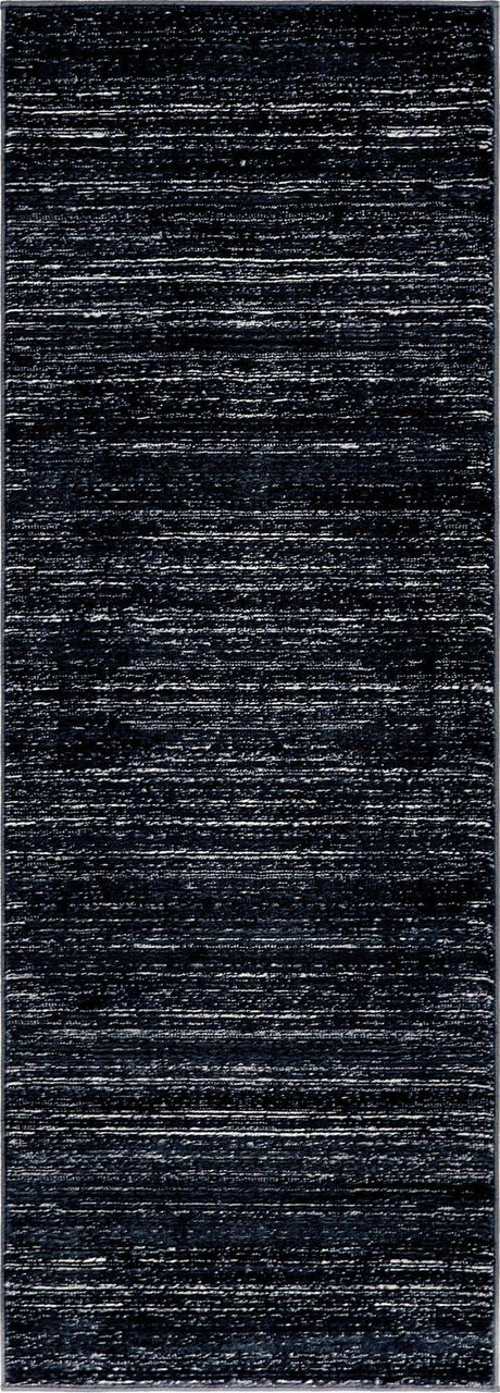 Navy Blue 2' 2 x 6' 1 Jill Zarin Uptown Runner Area Rug 70% Polypropylene & 30% Polyester  Contemporary Carpet for Living, Dining, Office, Bedroom for Sale at Rug Engine