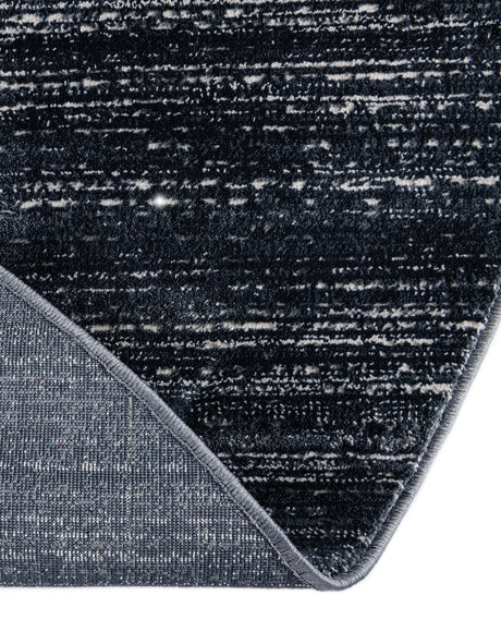 Navy Blue 6' 1 x 6' 1 Jill Zarin Uptown Round Area Rug 70% Polypropylene & 30% Polyester  Contemporary Carpet for Living, Dining, Office, Bedroom for Sale at Rug Engine