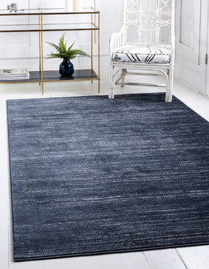 Navy Blue 1' 8 x 1' 8 Jill Zarin Uptown Sample Area Rug 70% Polypropylene & 30% Polyester  Contemporary Carpet for Living, Dining, Office, Bedroom for Sale at Rug Engine