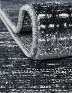 Navy Blue 4' 1 x 6' 1 Jill Zarin Uptown Rectangle Area Rug 70% Polypropylene & 30% Polyester  Contemporary Carpet for Living, Dining, Office, Bedroom for Sale at Rug Engine