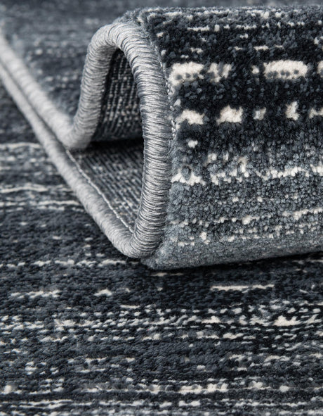 Navy Blue 5' 1 x 8' Jill Zarin Uptown Rectangle Area Rug 70% Polypropylene & 30% Polyester  Contemporary Carpet for Living, Dining, Office, Bedroom for Sale at Rug Engine