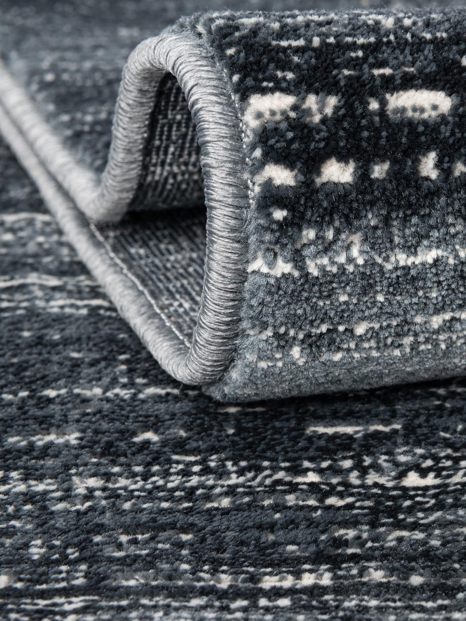 Navy Blue 8' x 10' Jill Zarin Uptown Rectangle Area Rug 70% Polypropylene & 30% Polyester  Contemporary Carpet for Living, Dining, Office, Bedroom for Sale at Rug Engine