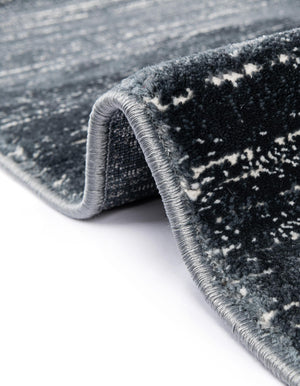 Navy Blue 4' 1 x 6' 1 Jill Zarin Uptown Rectangle Area Rug 70% Polypropylene & 30% Polyester  Contemporary Carpet for Living, Dining, Office, Bedroom for Sale at Rug Engine